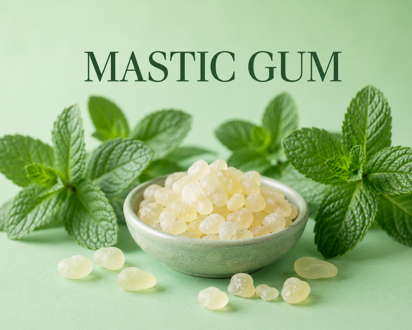 Mastic gum mint
